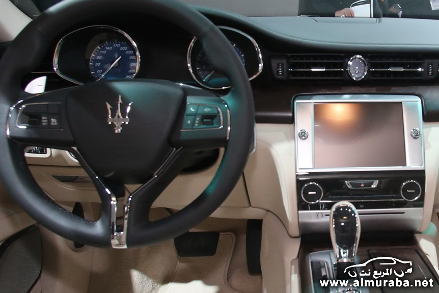 مازيراتي كواتروبورتي 2014 صور الكشف عنها رسمياً مع الفيديو Maserati Quattroporte 2014 11